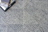 Exquisite Rugs Caprice Hand-tufted New Zealand Wool 4760 Gray 9' x 12' Area Rug
