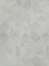 Exquisite Rugs Caprice Hand-tufted New Zealand Wool 4761 Light Blue 5' x 8' Area Rug