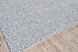 Exquisite Rugs Caprice Hand-tufted New Zealand Wool 4764 Dark Blue/Ivory 10' x 14' Area Rug