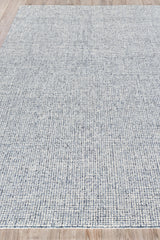 Exquisite Rugs Caprice Hand-tufted New Zealand Wool 4764 Dark Blue/Ivory 10' x 14' Area Rug