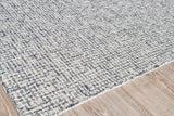 Exquisite Rugs Caprice Hand-tufted New Zealand Wool 4765 Black/Ivory 8' x 10' Area Rug