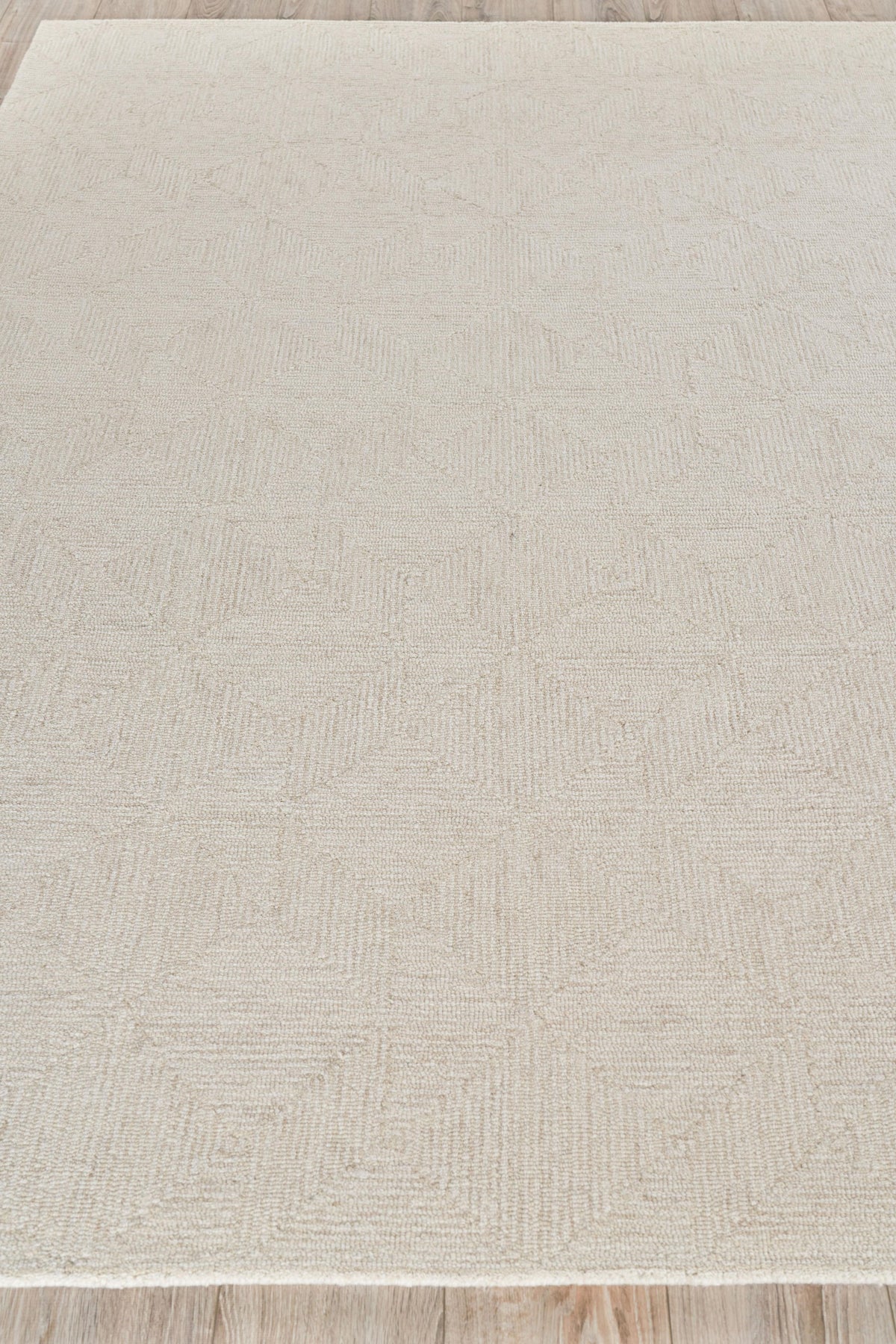 Exquisite Rugs Caprice Hand-tufted New Zealand Wool 4770 Beige/Ivory 8' x 5' Area Rug