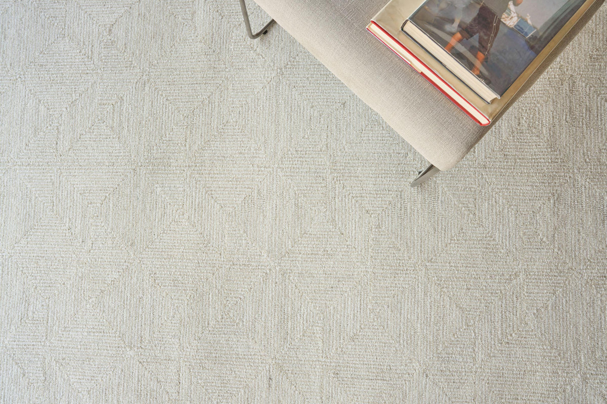Exquisite Rugs Caprice Hand-tufted New Zealand Wool 4770 Beige/Ivory 8' x 5' Area Rug