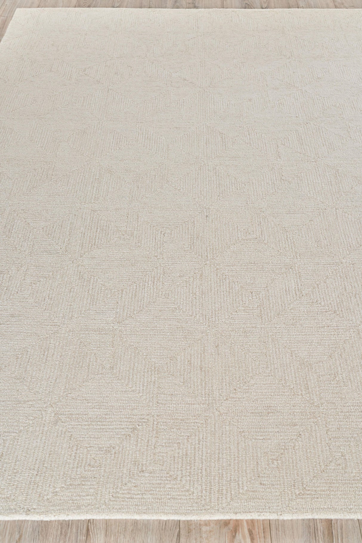 Exquisite Rugs Caprice Hand-tufted New Zealand Wool 4770 Beige/Ivory 10' x 8' Area Rug