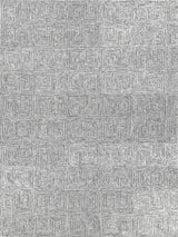 Exquisite Caprice Hand-tufted New Zealand Wool Black/Gray Area Rug 8.0'X10.0' Rug