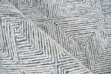 Exquisite Rugs Caprice Hand-tufted New Zealand Wool 4774 Blue/Ivory 10' x 14' Area Rug