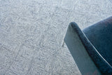 Exquisite Rugs Caprice Hand-tufted New Zealand Wool 4774 Blue/Ivory 8' x 10' Area Rug