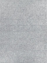 Exquisite Caprice Hand-tufted New Zealand Wool Blue/Ivory Area Rug 8.0'X10.0' Rug