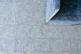 Exquisite Rugs Caprice Hand-tufted New Zealand Wool 4774 Blue/Ivory 8' x 10' Area Rug
