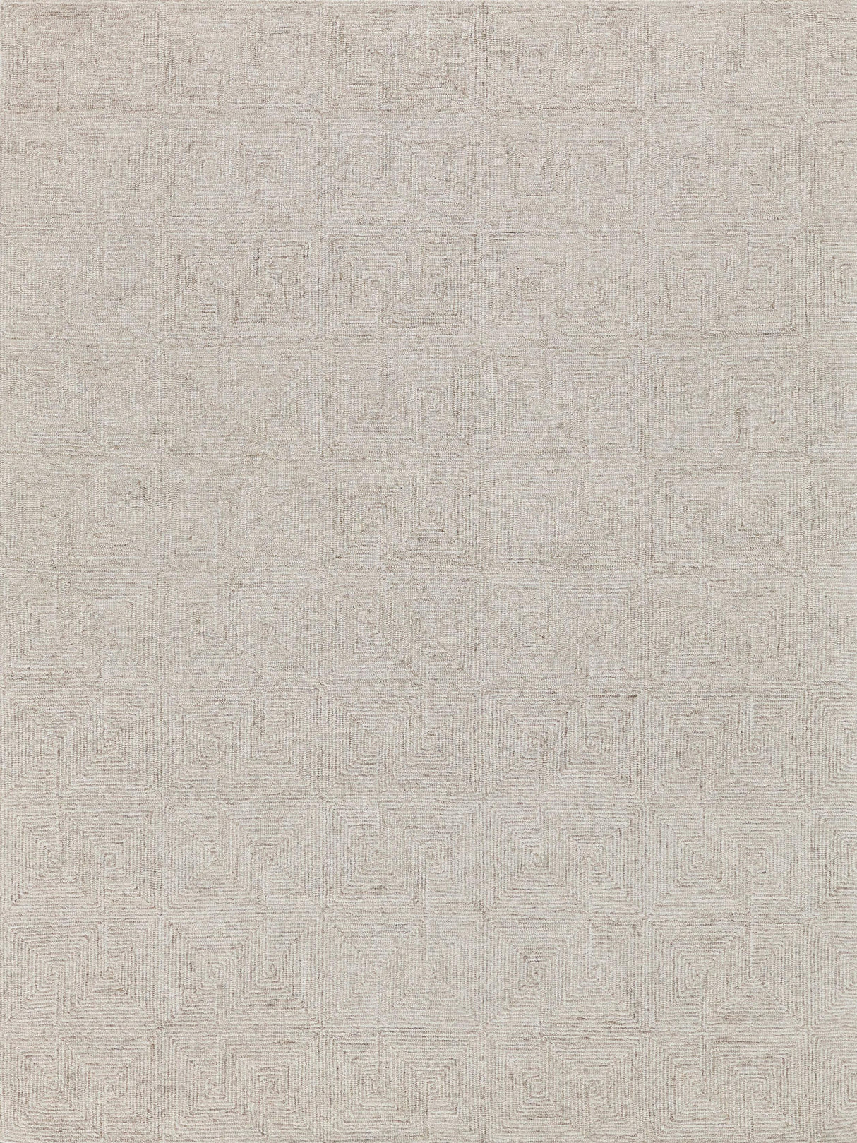 Exquisite Rugs Caprice Hand-tufted New Zealand Wool 4775 Beige/Ivory 10' x 14' Area Rug