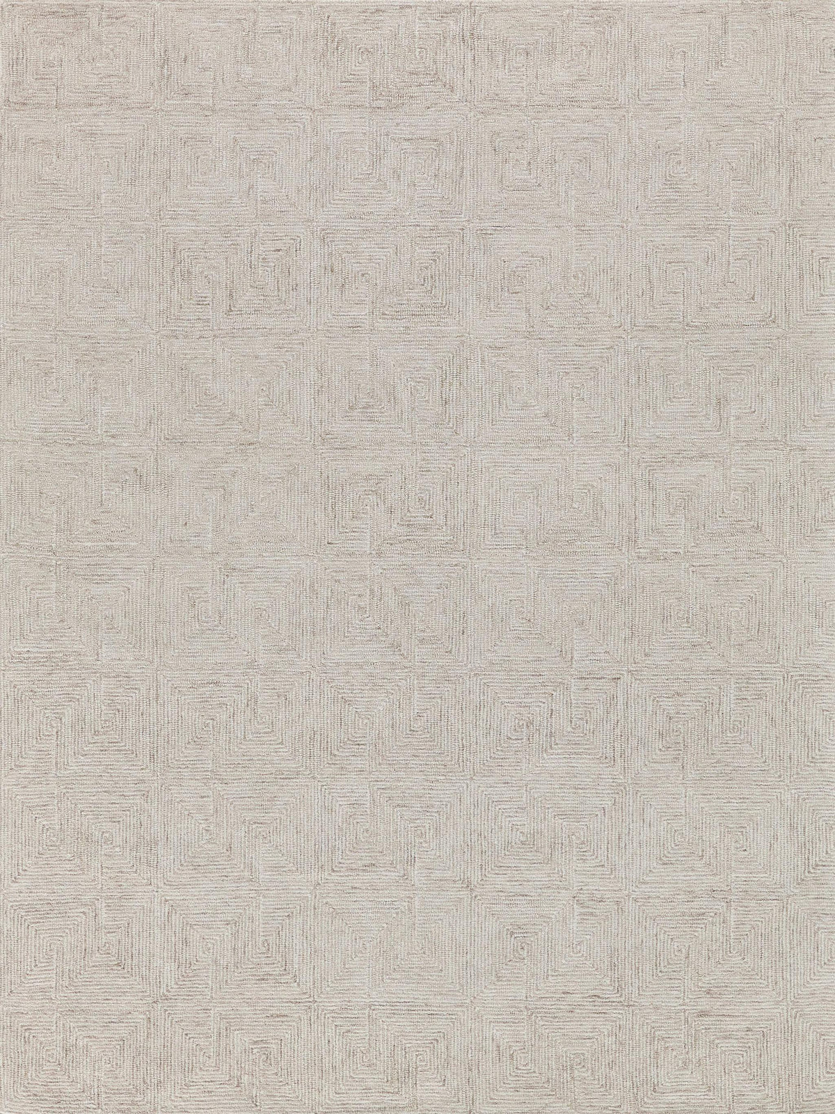 Exquisite Caprice Hand-tufted New Zealand Wool Beige/Ivory Area Rug 10.0'X14.0' Rug
