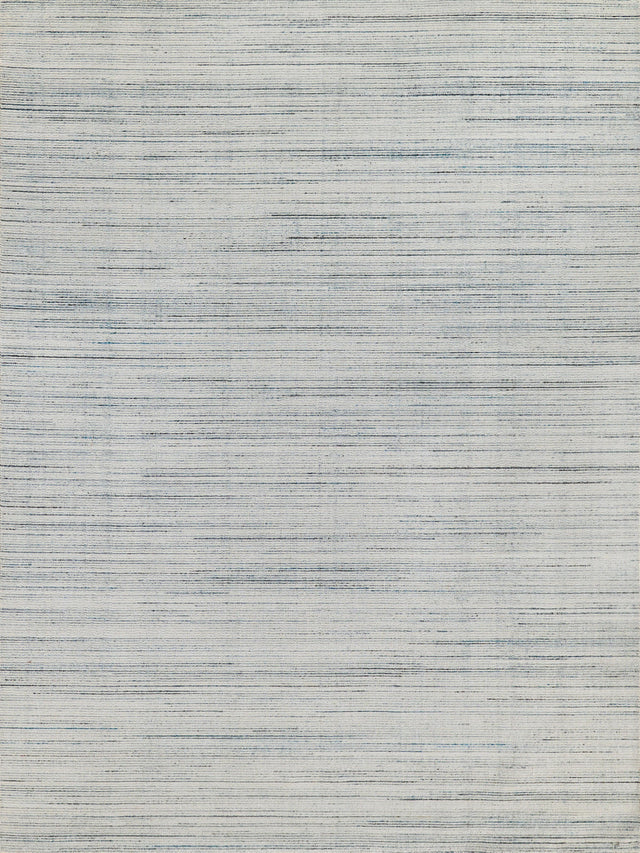 Exquisite Rugs Carmen Hand-loomed PET yarn 4486 Blue/Ivory 10' x 14' Area Rug
