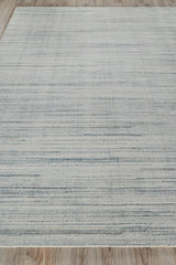 Exquisite Rugs Carmen Hand-loomed PET yarn 4486 Blue/Ivory 12' x 15' Area Rug