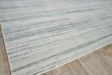 Exquisite Rugs Carmen Hand-loomed PET yarn 4486 Blue/Ivory 14' x 18' Area Rug