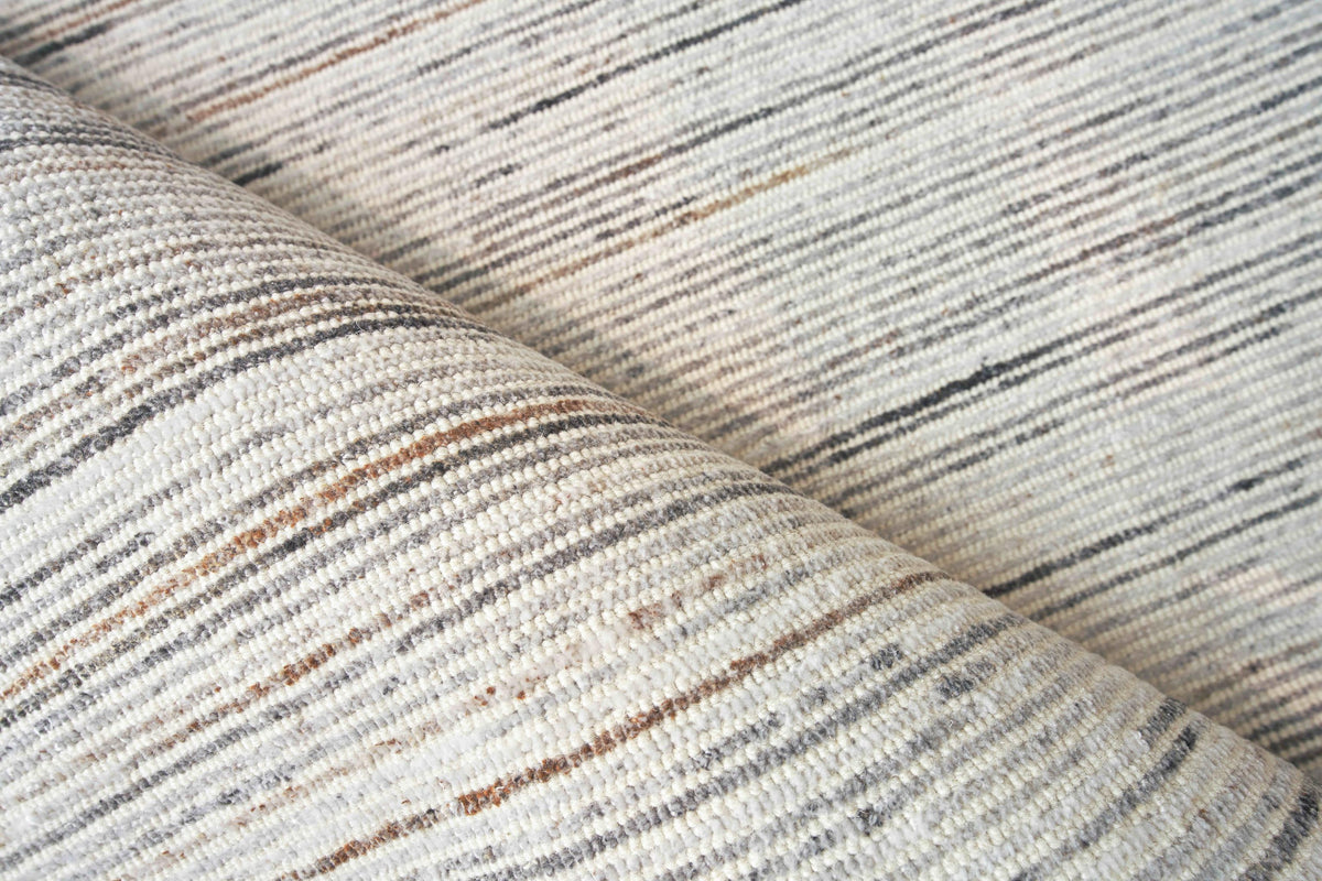 Exquisite Rugs Carmen Hand-loomed PET yarn 4489 Ivory/Gray 14' x 10' Area Rug