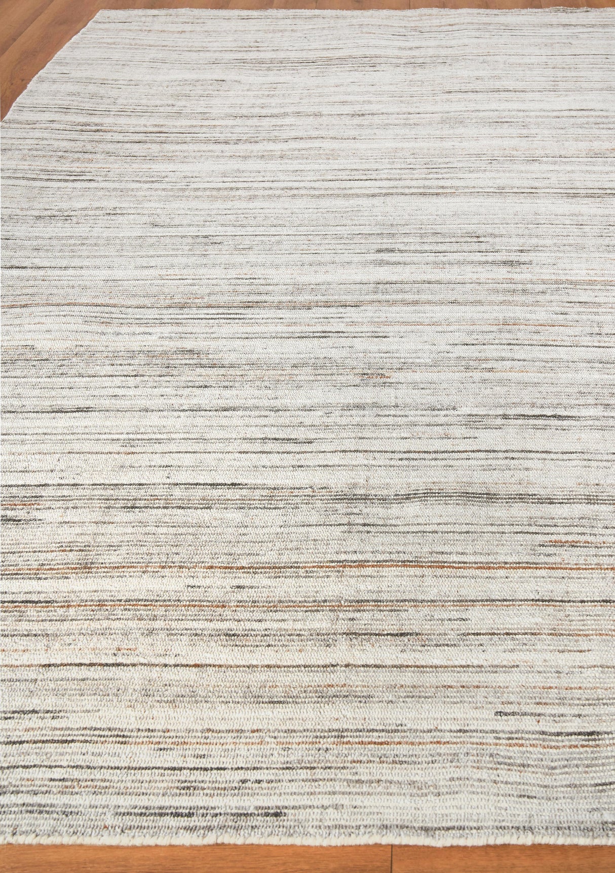 Exquisite Rugs Carmen Hand-loomed PET yarn 4489 Ivory/Gray 15' x 12' Area Rug