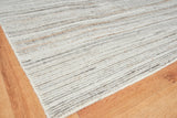 Exquisite Rugs Carmen Hand-loomed PET yarn 4489 Ivory/Gray 9' x 6' Area Rug
