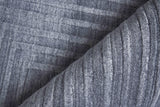 Exquisite Rugs Castelli Hand-loomed Bamboo Silk/Wool 3977 Charcoal 12' x 15' Area Rug