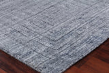Exquisite Rugs Castelli Hand-loomed Bamboo Silk/Wool 3977 Charcoal 14' x 18' Area Rug