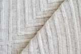 Exquisite Rugs Castelli Hand-loomed Bamboo Silk/Wool 3979 Ivory 12' x 15' Area Rug