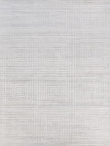 Exquisite Castelli Hand-loomed Bamboo Silk/Wool Ivory Area Rug 8.0'X10.0' Rug
