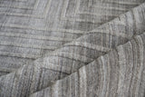Exquisite Rugs Castelli Hand-loomed Bamboo Silk/Wool 4353 Gray 6' x 9' Area Rug