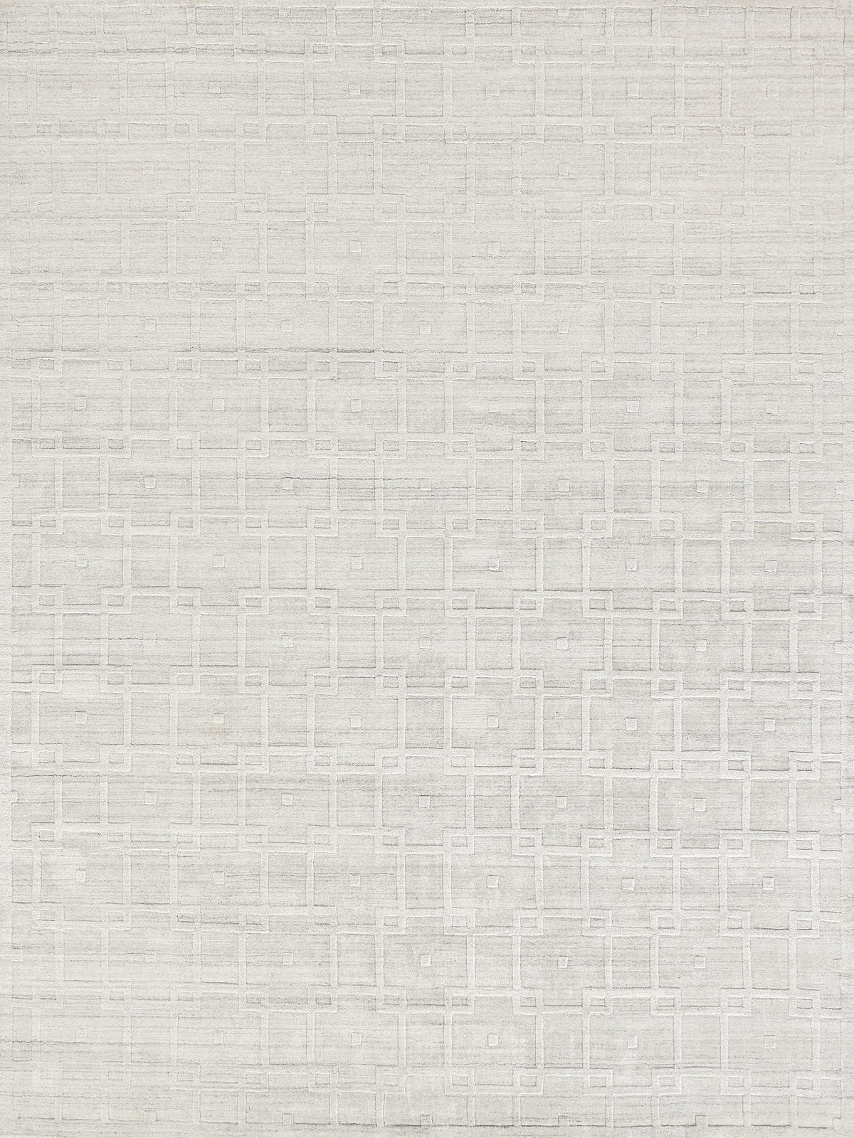 Exquisite Castelli Hand-loomed Bamboo Silk/Wool Ivory Area Rug 8.0'X10.0' Rug