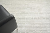 Exquisite Rugs Castelli Hand-loomed Bamboo Silk/Wool 4354 Ivory 12' x 9' Area Rug