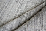 Exquisite Rugs Castelli Hand-loomed Bamboo Silk/Wool 4356 Gray 8' x 10' Area Rug