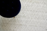 Exquisite Rugs Castelli Hand-loomed Bamboo Silk/Wool 4357 Ivory 10' x 14' Area Rug