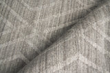 Exquisite Rugs Castelli Hand-loomed Bamboo Silk/Wool 4359 Gray 10' x 14' Area Rug