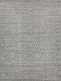 Exquisite Rugs Castelli Hand-loomed Bamboo Silk/Wool 4359 Gray 12' x 15' Area Rug