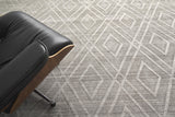 Exquisite Rugs Castelli Hand-loomed Bamboo Silk/Wool 4359 Gray 14' x 18' Area Rug