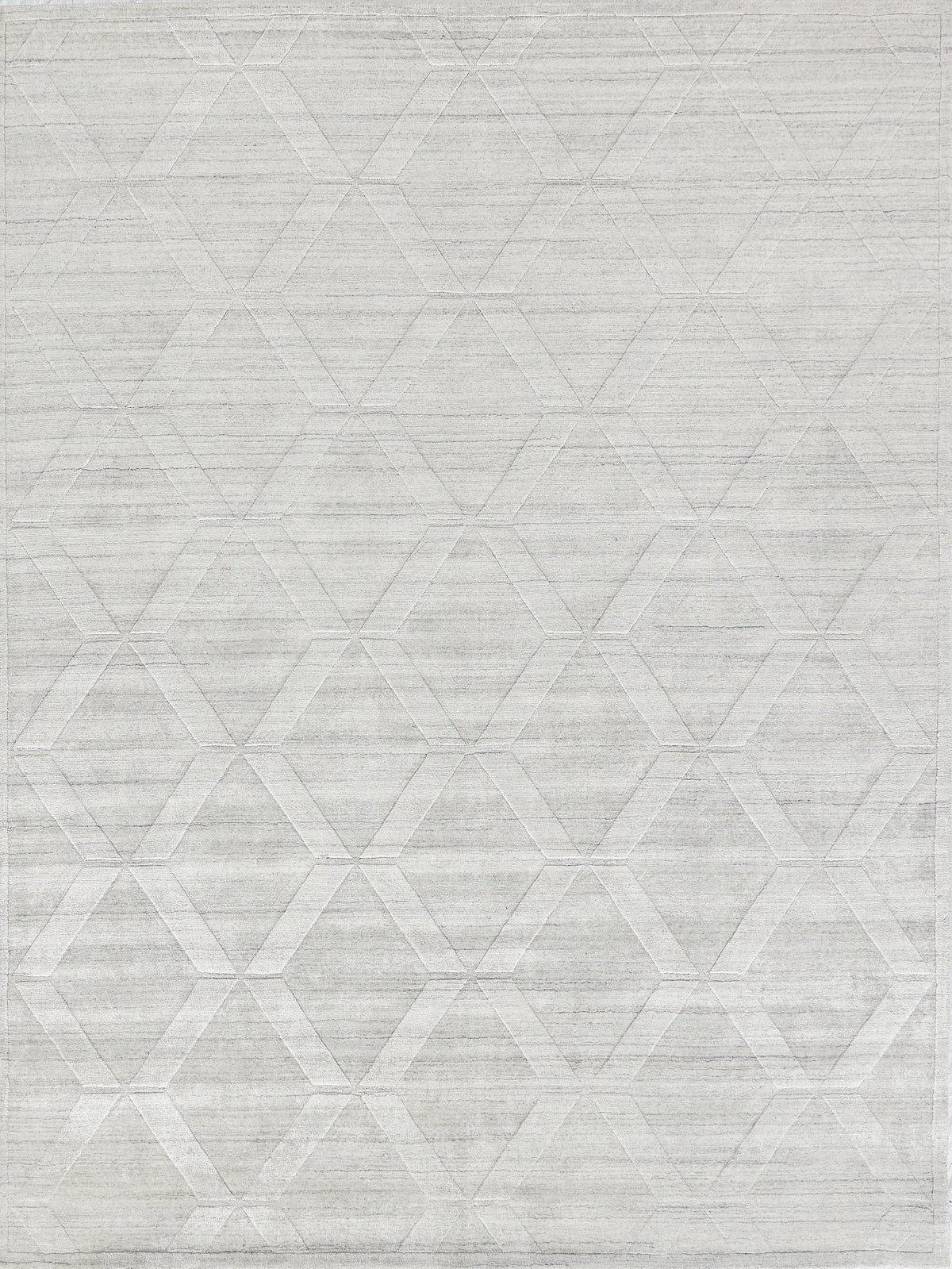 Exquisite Castelli Hand-loomed Bamboo Silk/Wool Ivory Area Rug 14.0'X18.0' Rug