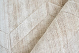 Exquisite Rugs Castelli Hand-loomed Bamboo Silk/Wool 4361 Light Beige 9' x 12' Area Rug
