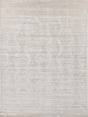Exquisite Rugs Castelli Hand-loomed Bamboo Silk/Wool 4361 Light Beige 9' x 12' Area Rug