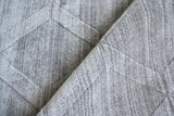 Exquisite Rugs Castelli Hand-loomed Bamboo Silk/Wool 4362 Gray 10' x 14' Area Rug