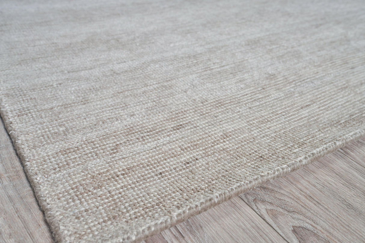 Exquisite Rugs Catalina Hand-loomed Wool/Bamboo Silk 5212 Beige 12' x 15' Area Rug