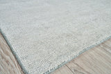 Exquisite Rugs Catalina Hand-loomed Wool/Bamboo Silk 5213 Turquiose 10' x 14' Area Rug