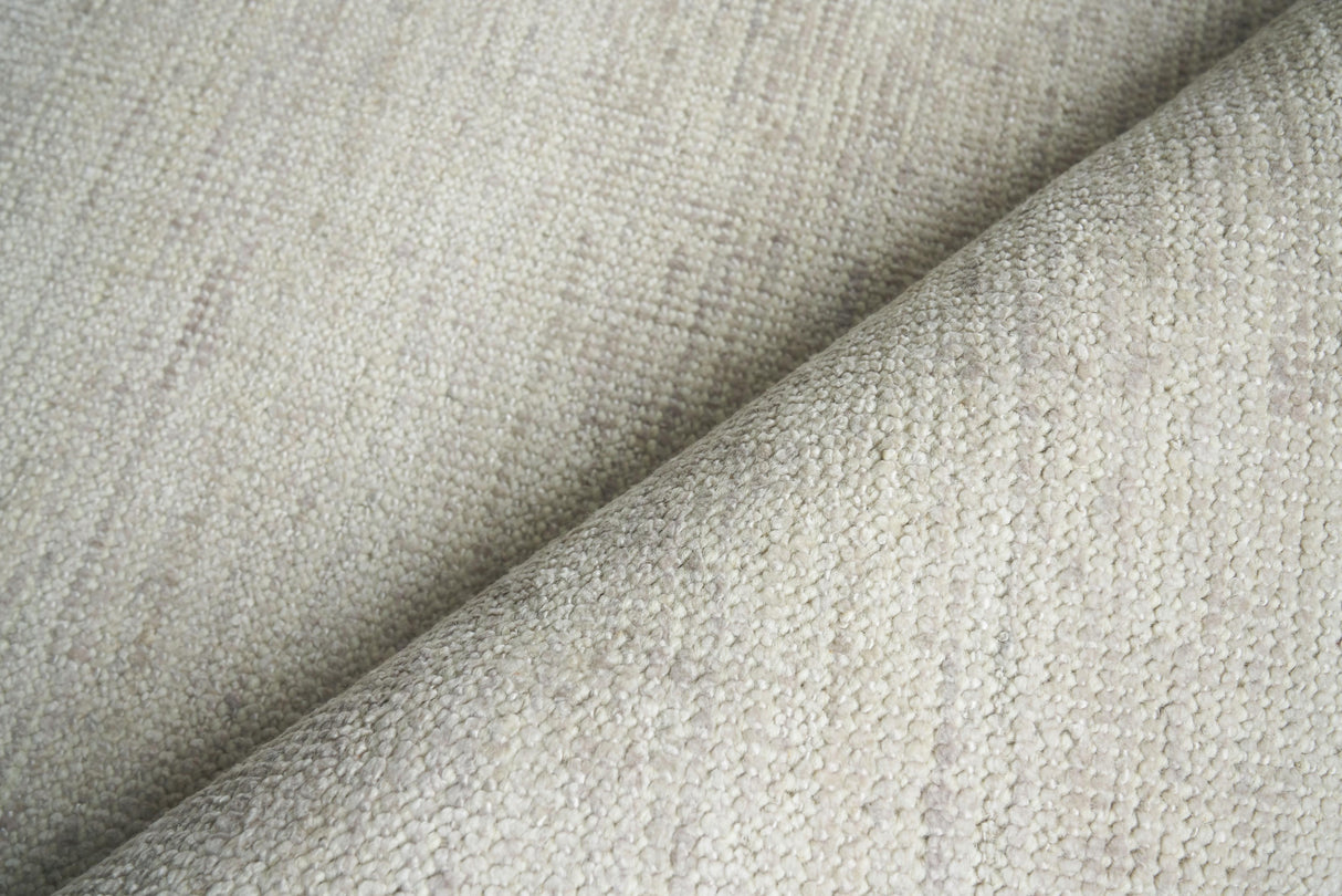 Exquisite Rugs Catalina Hand-loomed Wool/Bamboo Silk 5214 Silver 10' x 14' Area Rug