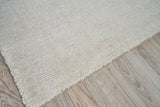 Exquisite Rugs Catalina Hand-loomed Wool/Bamboo Silk 5214 Silver 9' x 12' Area Rug