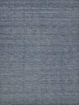 Exquisite Catalina Hand-loomed Wool/Bamboo Silk Blue Area Rug 10.0'X14.0' Rug