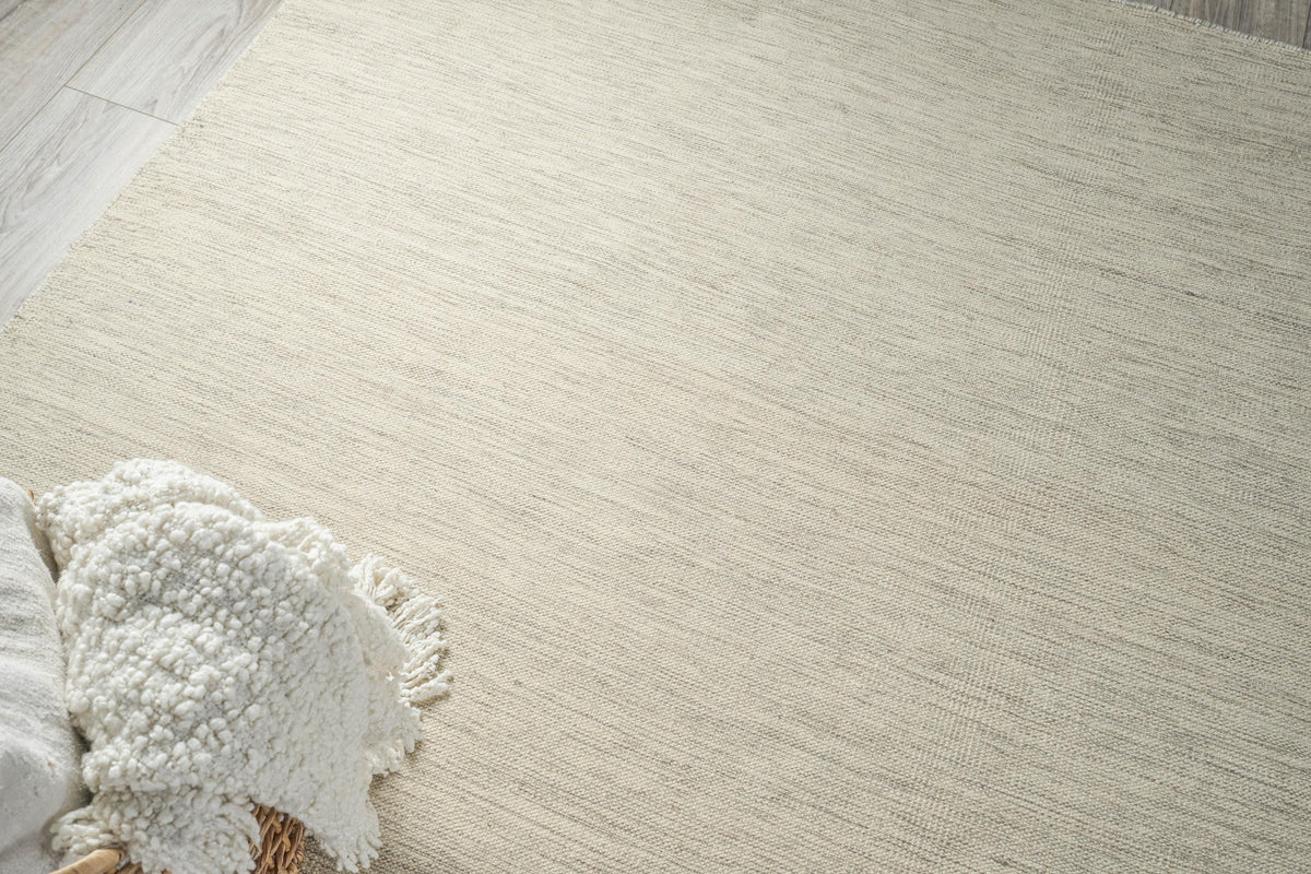 Exquisite Rugs Chelsea Flatweave New Zealand Wool 4798 Beige/Gray 8' x 10' Area Rug