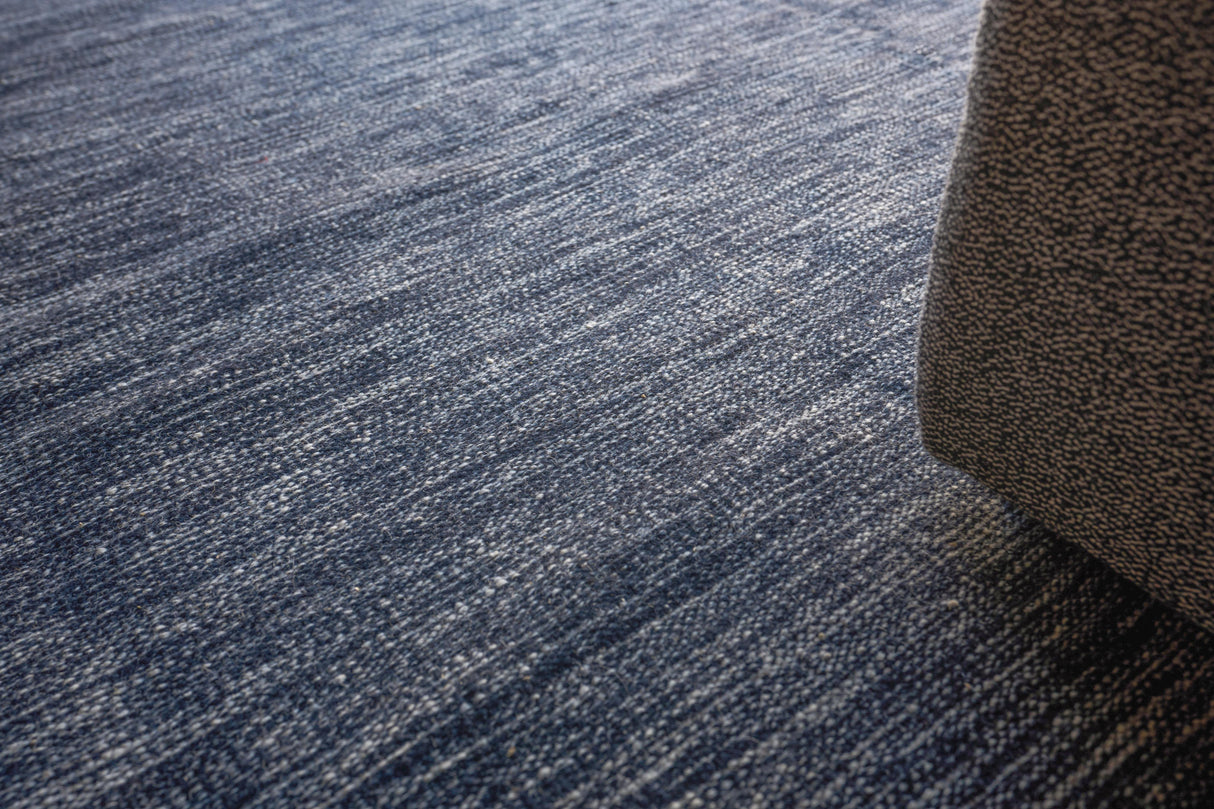 Exquisite Rugs Chelsea Flatweave New Zealand Wool 4960 Black/Ivory 12' x 15' Area Rug