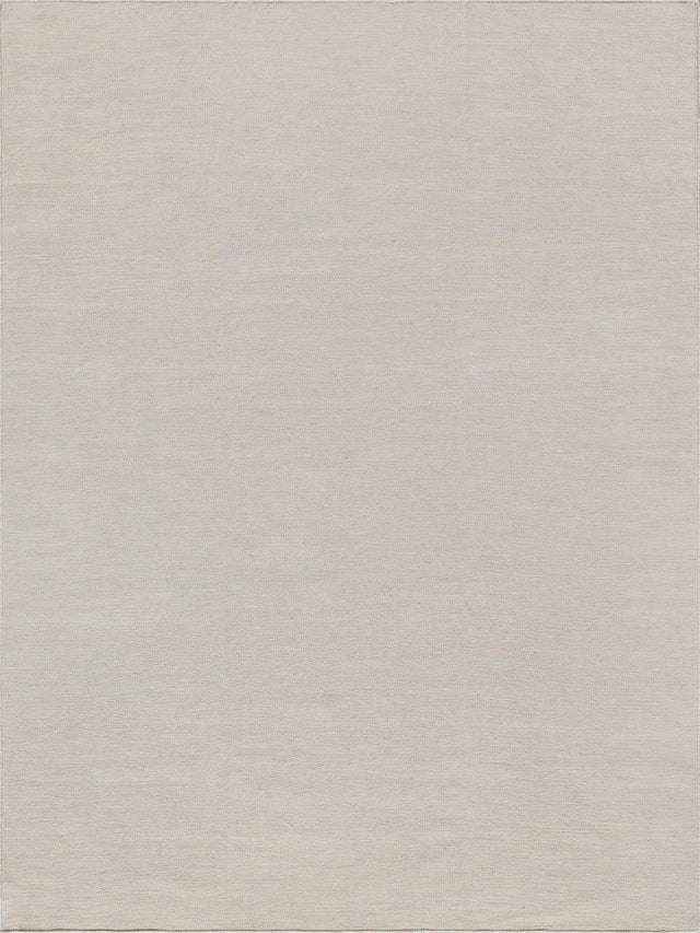 Exquisite Rugs Chelsea Flatweave New Zealand Wool 4961 Silver 6' x 9' Area Rug