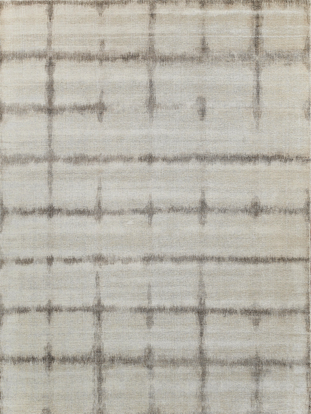 Exquisite Rugs Chroma Hand-loomed Wool/Bamboo Silk 4490 Beige/Brown 14' x 18' Area Rug