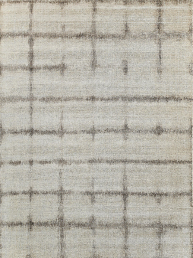 Exquisite Rugs Chroma Hand-loomed Wool/Bamboo Silk 4490 Beige/Brown 14' x 18' Area Rug