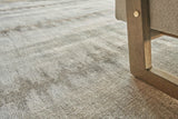 Exquisite Rugs Chroma Hand-loomed Wool/Bamboo Silk 4494 Beige/Brown 14' x 10' Area Rug