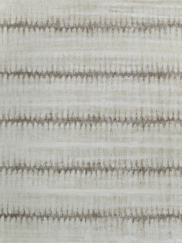 Exquisite Rugs Chroma Hand-loomed Wool/Bamboo Silk 4494 Beige/Brown 12' x 15' Area Rug