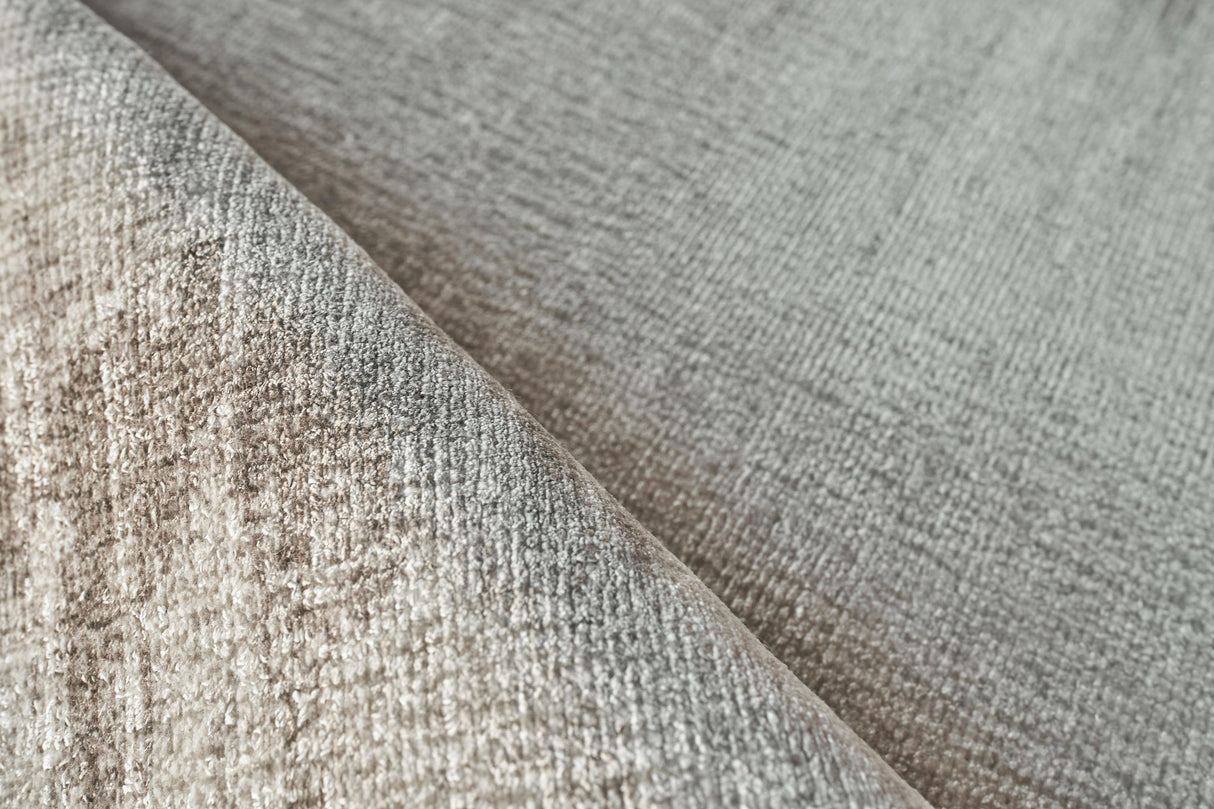 Exquisite Rugs Chroma Hand-loomed Wool/Bamboo Silk 4494 Beige/Brown 18' x 14' Area Rug